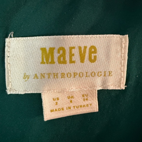 Anthropologie Maeve Tweed Plaid Mini Dress Size 2 - Picture 2 of 5